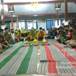 Suasana Malam Tirakatan HUT RI Ke-75 Desa Kiping ditengah Pandemi Covid-19